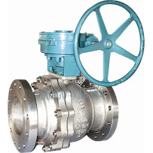 Floating Ball Valve with Gear